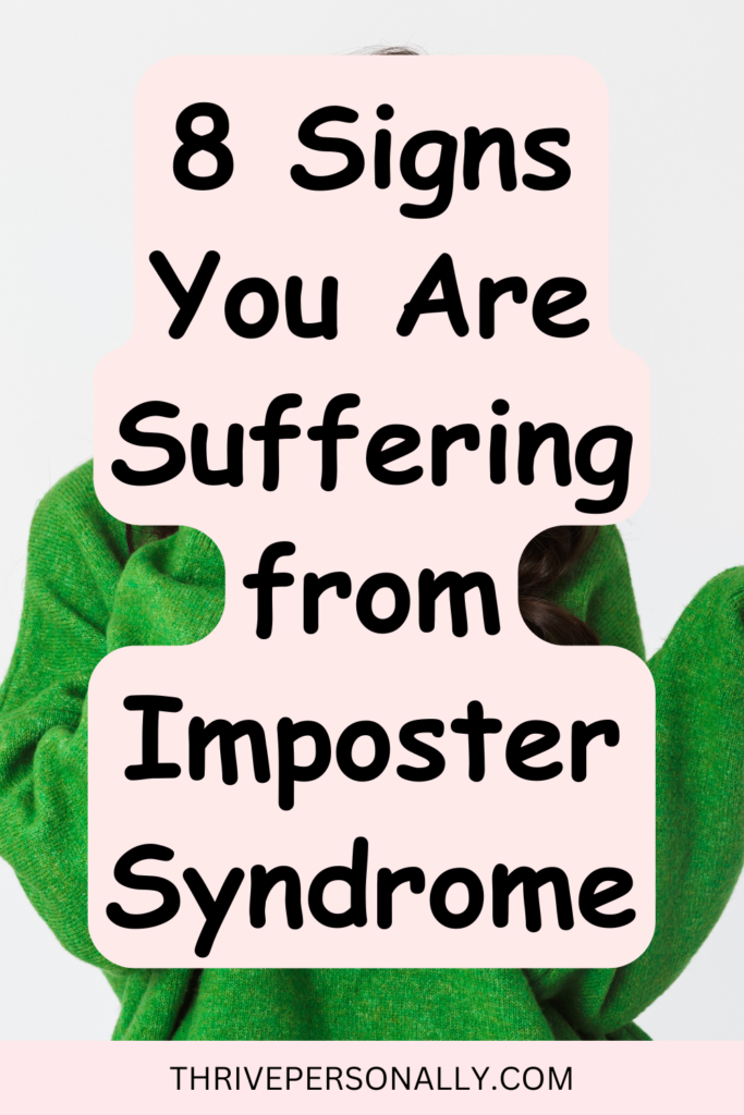 Signs You Are Suffering from Imposter Syndrome