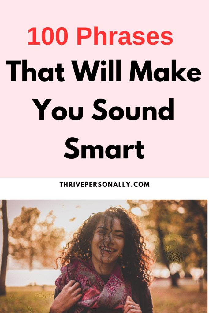 Sound smarter