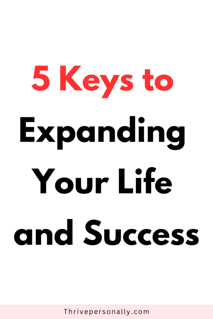 5 keys to success

