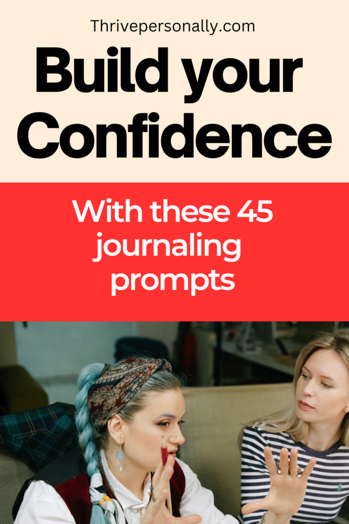 confidence-building prompts