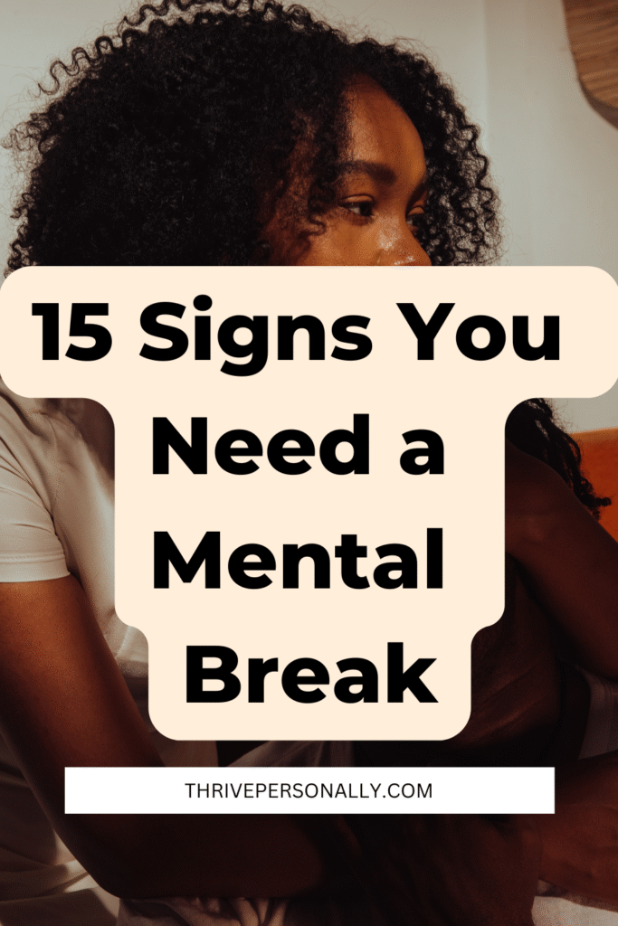 mental breaks
